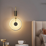 Бра настінна LED BD117-bk-gd-k Золото 50х26х10 см. Киев