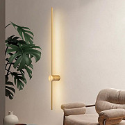 Бра настінна LED WJ014/800-ab-k Латунь 10х6х80 см. Киев