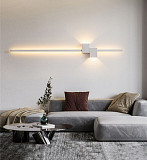Бра настінна LED WM23/1000-wh-k Білий 6х15х100 см. Киев