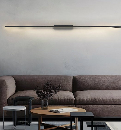 Бра настінна LED WSG25/1000-bk-k Чорний 6х4х100 см. Киев - изображение 1