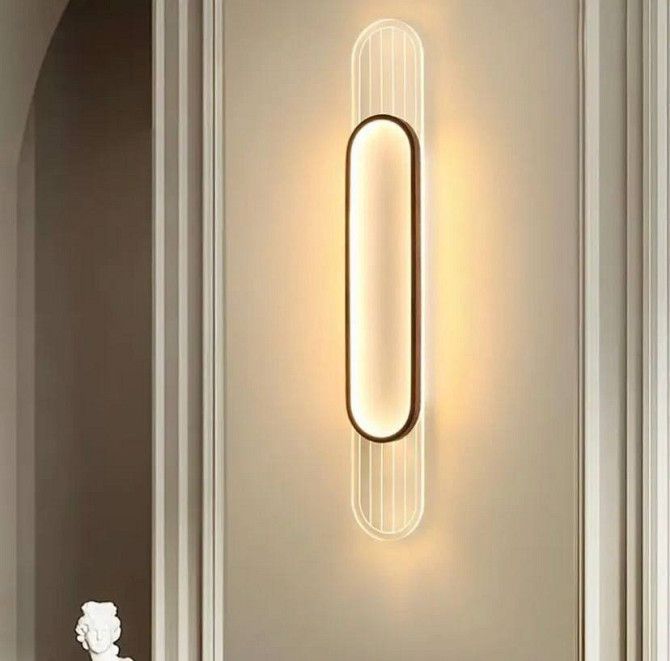 Бра настінна LED WSG6-800-k Коричневий 5х12х80 см. Київ - изображение 1