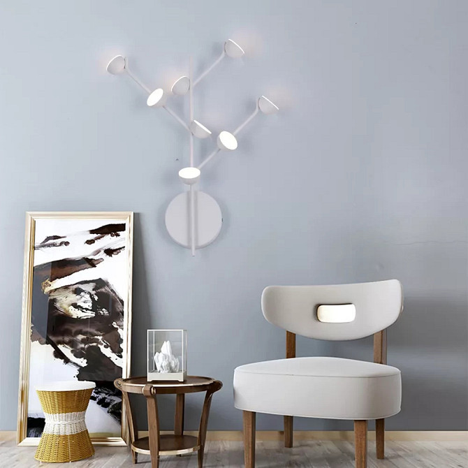 Бра настінна LED X8001/D8-wh-k Білий 47х38х9 см. Київ - изображение 1