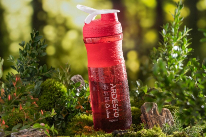 Пляшка Ardesto Smart bottle AR-2204-TR 1 л червона Киев - изображение 1