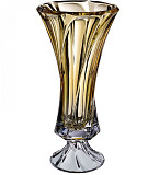 Ваза Bohemia Mozart Amber 8KG70/72S70/400/H 40 см золота Київ