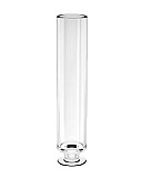 Ваза скляна Mazhura Floral D-051 31 см Київ