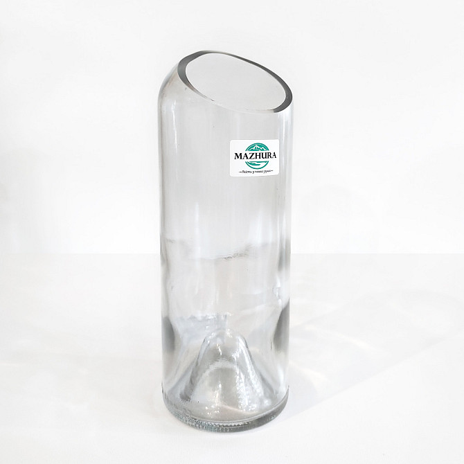 Ваза скляна Mazhura Vine MZ-708502 22х7,5 см Київ - изображение 1