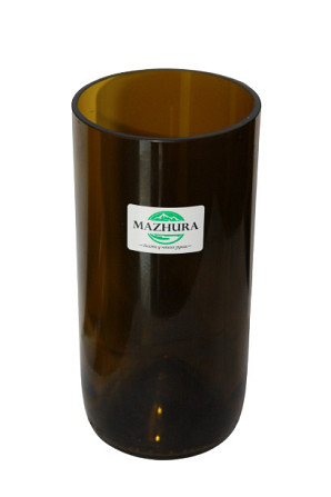 Ваза скляна Mazhura Vine MZ-708521 15.5х7.5 см Київ - изображение 1