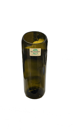 Ваза скляна Mazhura Vine MZ-715272 21 см Київ - изображение 1