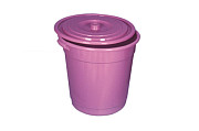 Відро пластикове з кришкою Stenson 4820080310082 40 л Київ