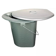 Відро туалетне Werk W-3000 16 л сіре Київ