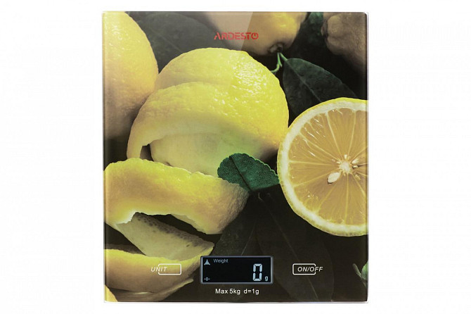 Ваги кухонні Ardesto SCK-893-lemon Київ - изображение 1