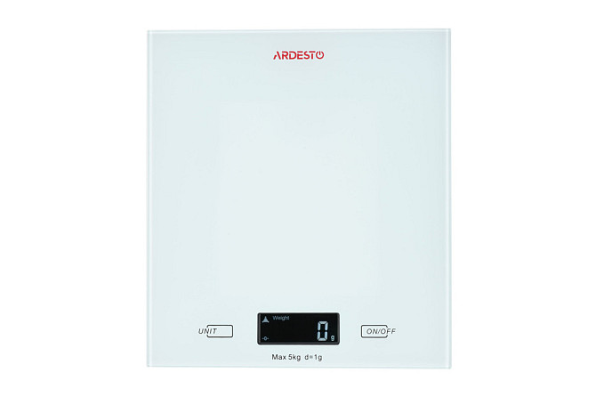 Ваги кухонні Ardesto SCK-893W 5 кг Київ - изображение 1