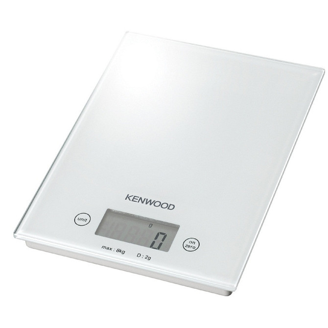 Ваги кухонні Kenwood DS-401 8 кг білі Киев - изображение 1
