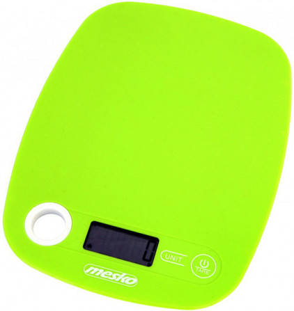 Ваги кухонні Mesko MS-3159-Green 5 кг Київ - изображение 1