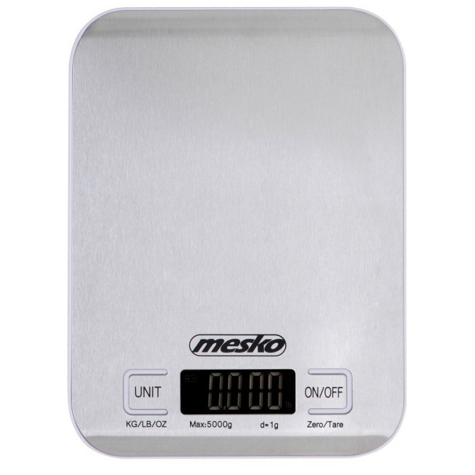 Ваги кухонні Mesko MS-3169-white 5 кг білі Київ - изображение 1