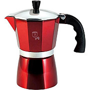Гейзерна кавоварка Berlinger Haus Metallic Red Line Edition BH-6476 100 мл Киев