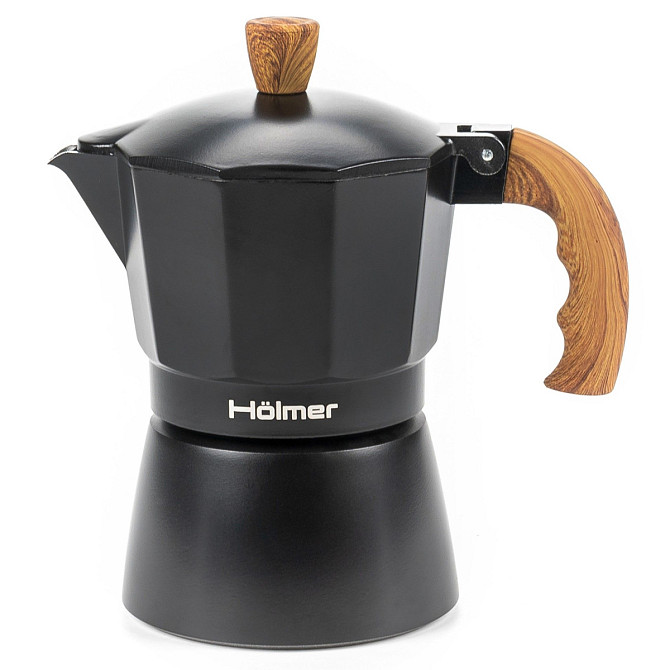 Гейзерна кавоварка Holmer Natural CF-0150-BW 3 чашки 150 мл Київ - изображение 1