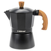 Гейзерна кавоварка Holmer Natural CF-0300-BW 6 чашок 300 мл Киев