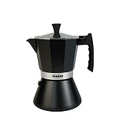 Гейзерна кавоварка Magio MG-1006 450 мл 9 чашок чорна Киев