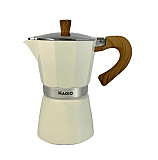 Гейзерна кавоварка Magio MG-1009 450 мл 9 чашок молочна Київ