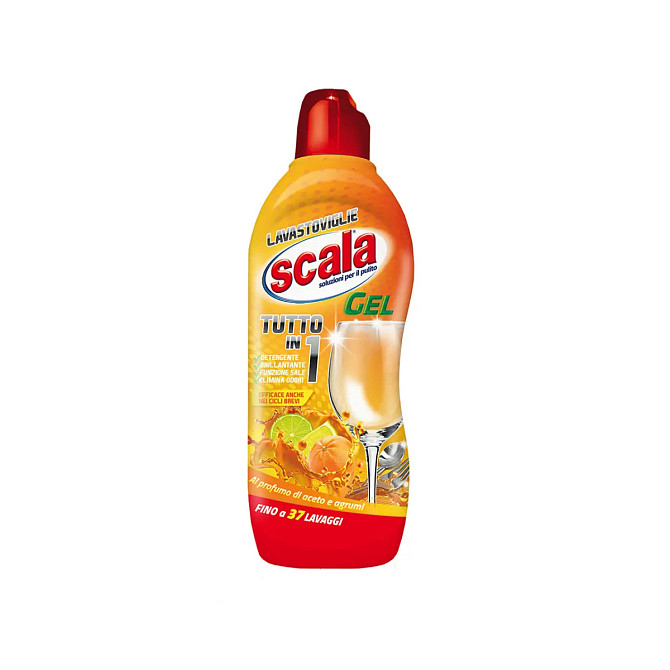 Гель для посудомийних машин Scala Lavastoviglie Gel Citrus 8006130504465 750 мл Киев - изображение 1
