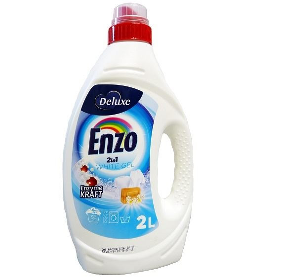 Гель для прання білих речей Deluxe Enzo 4260504880409 2 л Киев - изображение 1