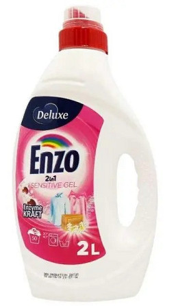 Гель для прання гіпоалергенний Deluxe Enzo Sensitive 4260504880416 2 л Киев - изображение 1