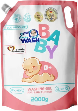 Гель для прання дитячої білизни Doctor Wash Baby 724892 2 л Киев - изображение 1