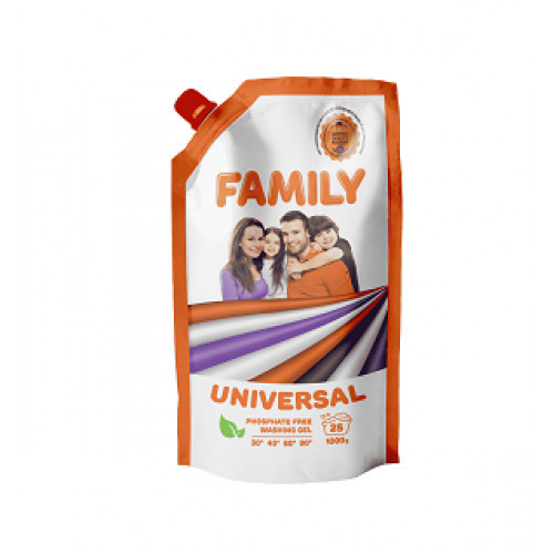 Гель для прання універсальний 1 л Doypack For My Family 601138 Киев - изображение 1