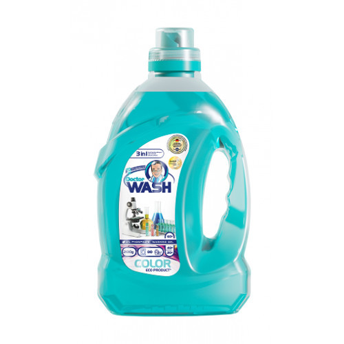 Гель для прання кольорових речей 2100 мл Doctor Wash 720337 Київ - изображение 1