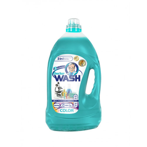 Гель для прання кольорових речей 4200 мл Doctor Wash 720283 Киев - изображение 1