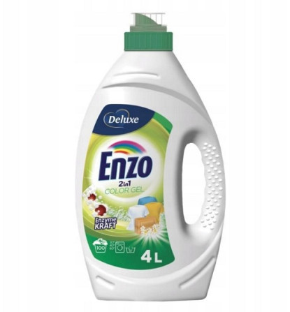 Гель для прання кольорових речей Deluxe Enzo Color 4260504880294 4 л Киев - изображение 1