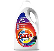 Гель для прання кольорових і темних тканин Gama Color and Dark 8435495818779 5 л Киев