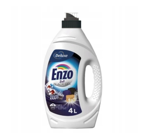 Гель для прання чорних речей Deluxe Enzo 4260504880317 4 л Киев - изображение 1