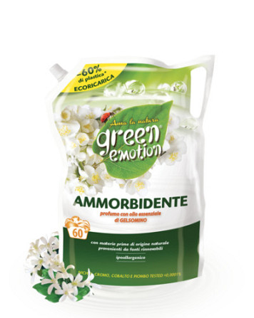 Гіпоалергенний ополіскувач (дойпак) Green Emotion Ammte Busta 8006130504236 1500 мл Київ - изображение 1