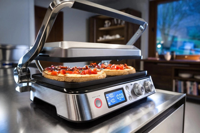 Гриль контактний Delonghi CGH-1020D 2000 Вт Киев - изображение 1