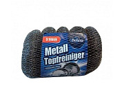 Губка кухонна Deluxe Metal-Topfreiniger 4260504880669 5 шт/уп срібляста Київ